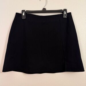American Eagle Black Mini Skort Built-In Shorts NWT Size M